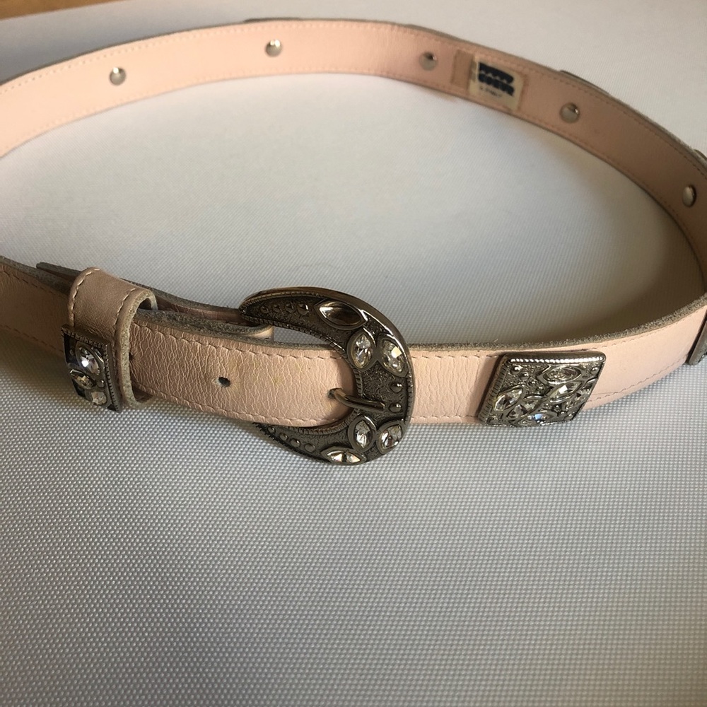 Pink rhinestone belt - Picture 3 of 9